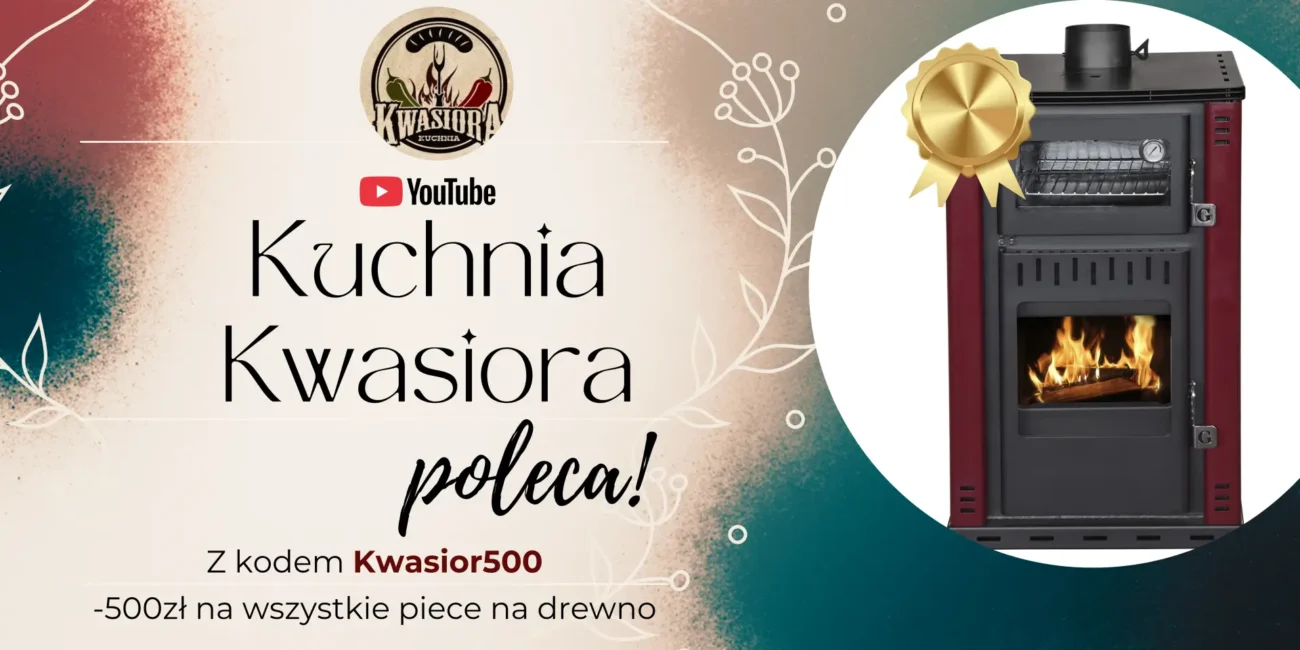 Baner promocyjny:Kuchnia Kwasiora poleca DG2300 piec na drewno - kod KWASIOR500 rabat 500zł